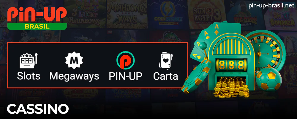 Jogar jogos de cassino no sítio web da Pin Up