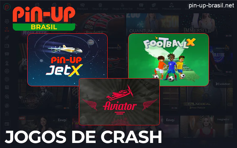 Jogos de Crash na Pin Up Brasil