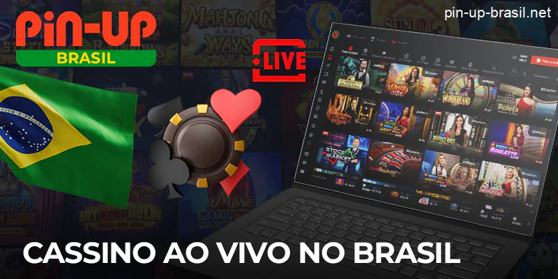 Cassino ao vivo no Pin Up Brasil