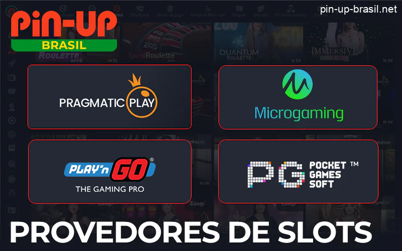 Fornecedores de slots no sítio Web da Pin Up