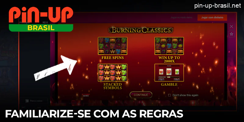 Aprenda as regras, a jogabilidade e as tabelas de pagamento em Pin Up jogos